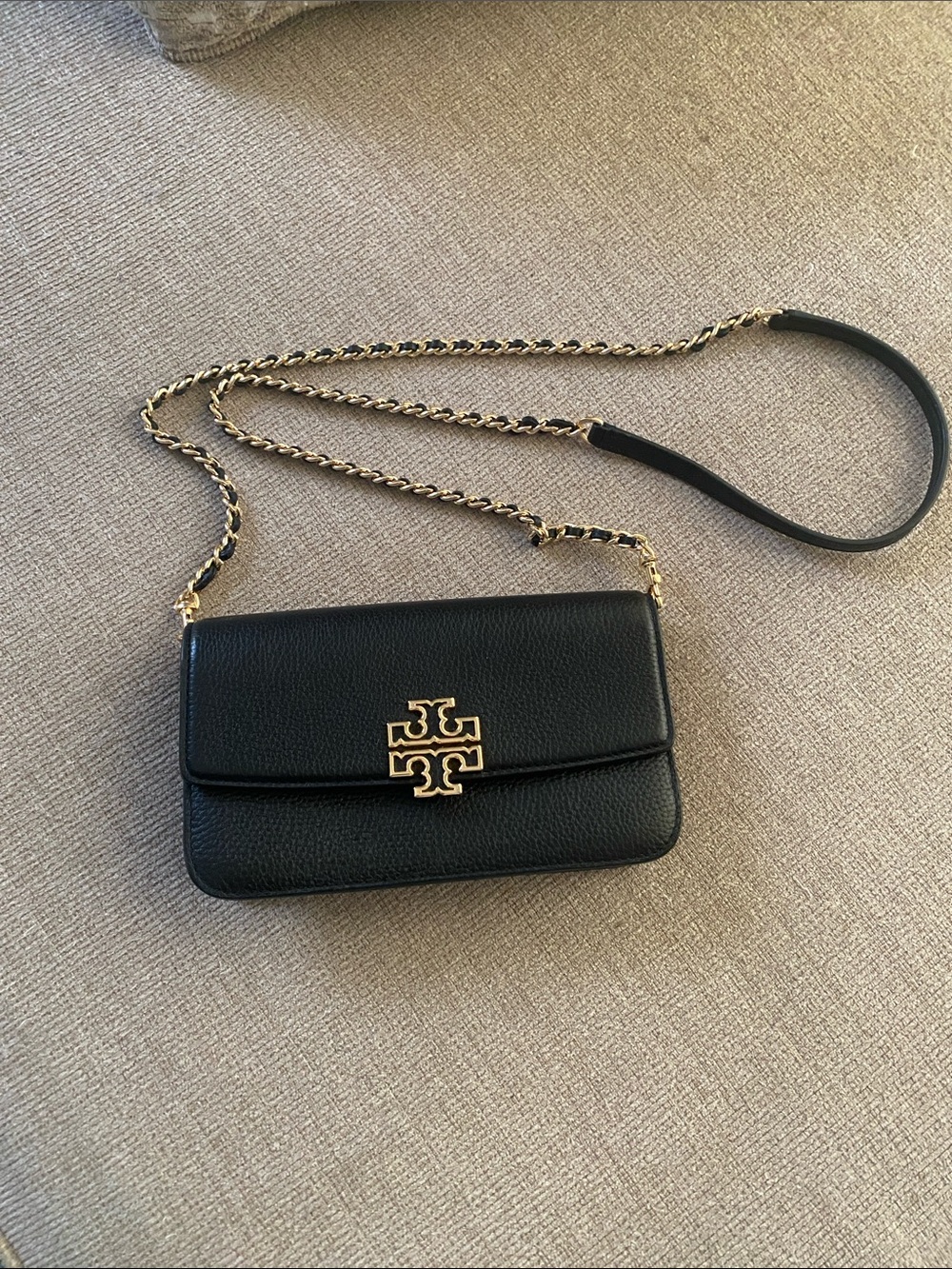 Tory Burch Black Crossbody/wristlet
